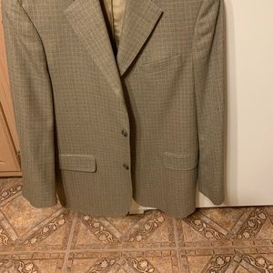 Olive/Tan Mens Sport Jacket